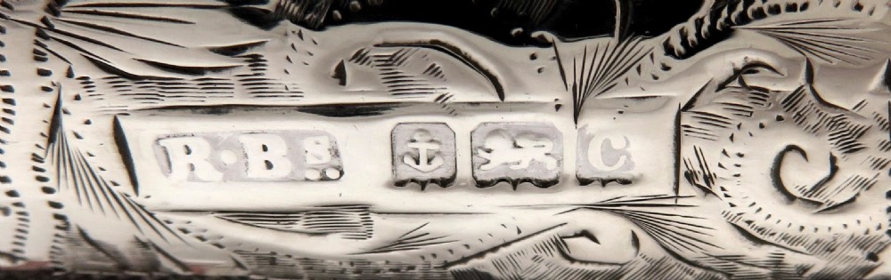 Antique Edwardian Sterling Silver Napkin Ring 1902 View IV