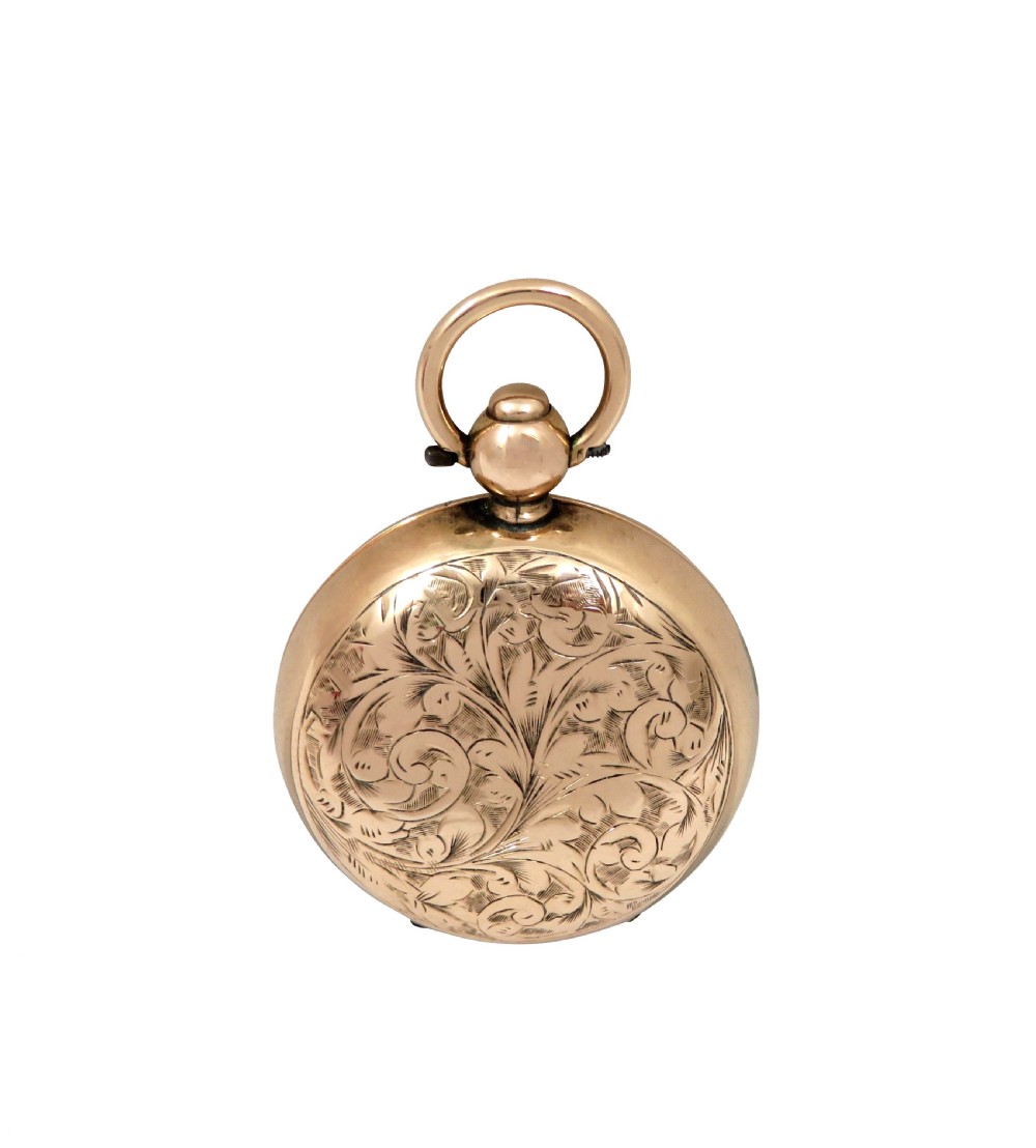 Antique Edwardian 9ct Gold Sovereign Case 1907 View VII