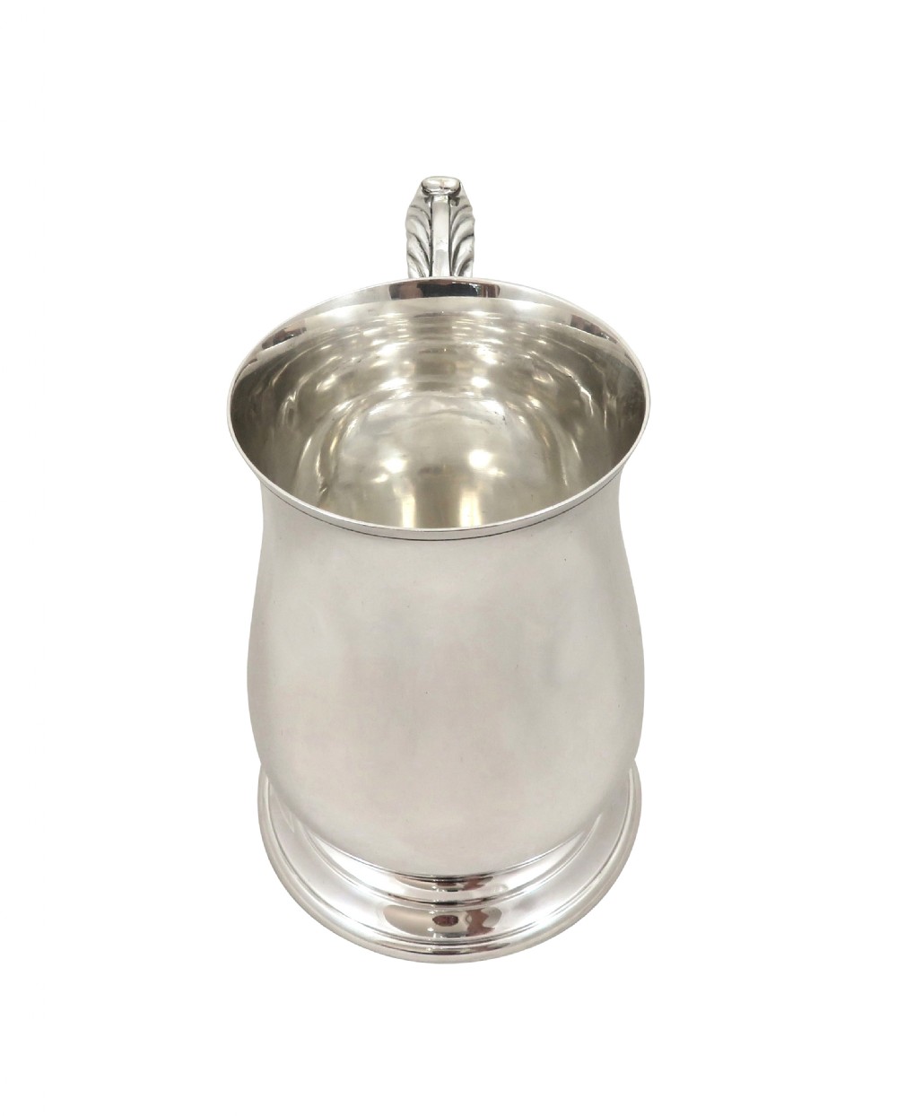 Vintage Sterling Silver Pint Mug / Tankard 1983 View II