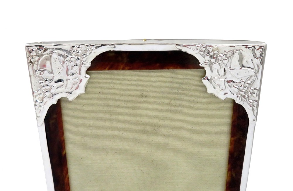 Antique Sterling Silver & Tortoiseshell 7 1/2