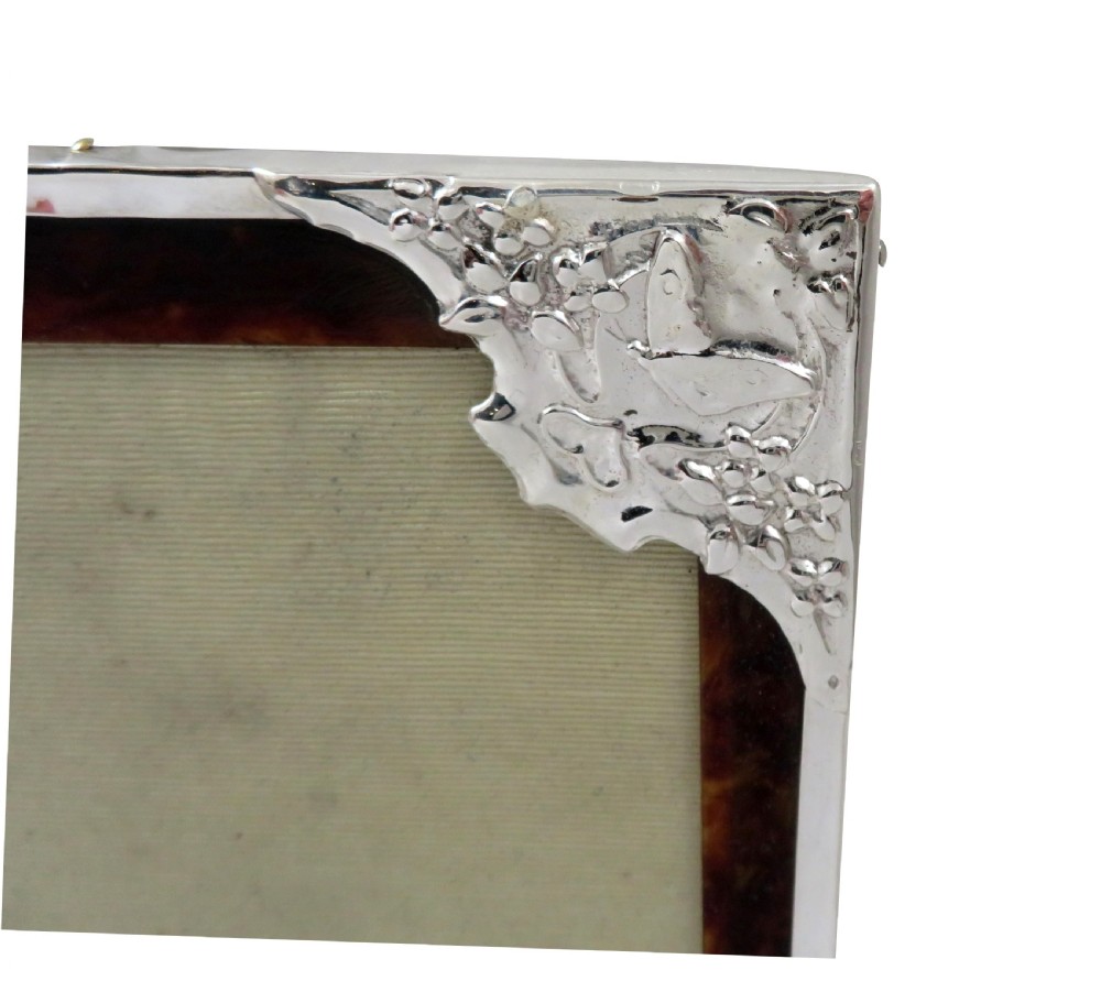 Antique Sterling Silver & Tortoiseshell 7 1/2