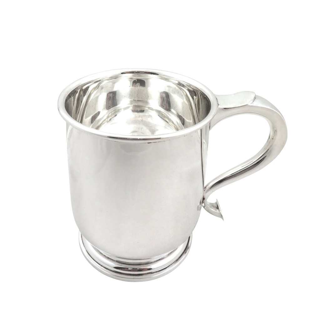 Antique Sterling Silver Pint Tankard / Mug 1932