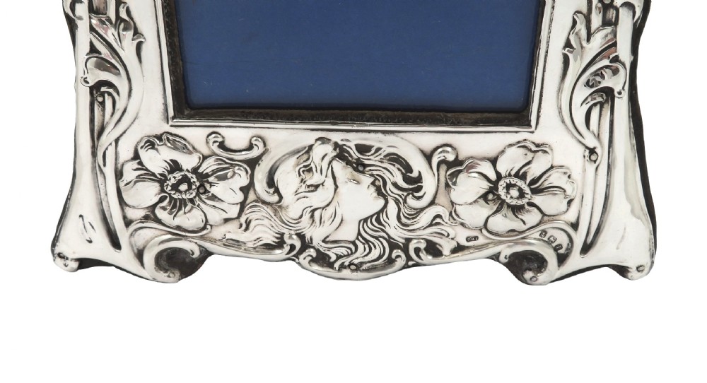 Antique Art Nouveau Sterling Silver 8