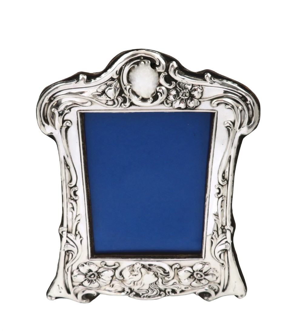 Antique Art Nouveau Sterling Silver 8
