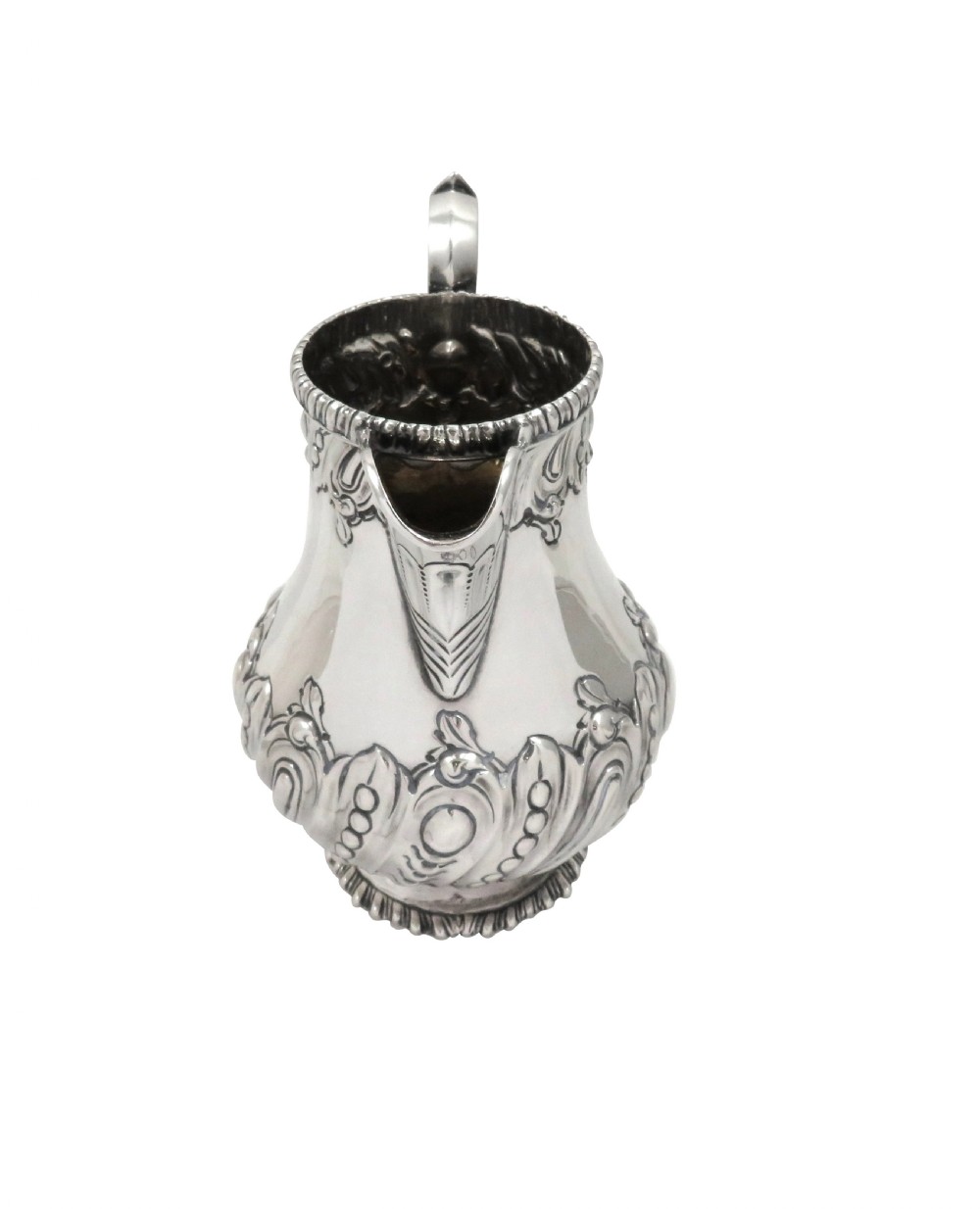 Antique Sterling Silver Jug 1919 View II