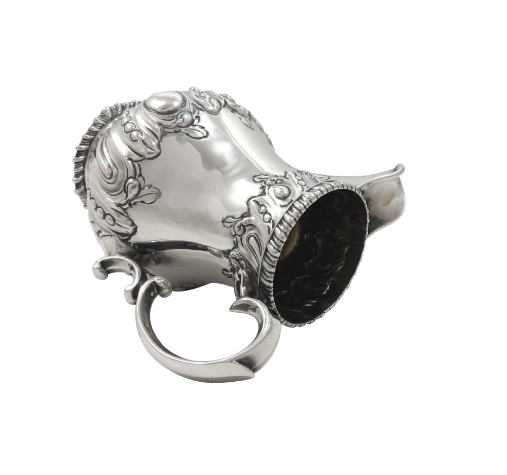Antique Sterling Silver Jug 1919 View III