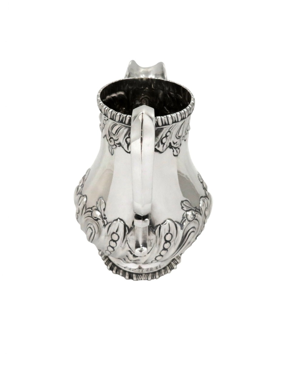 Antique Sterling Silver Jug 1919 View V