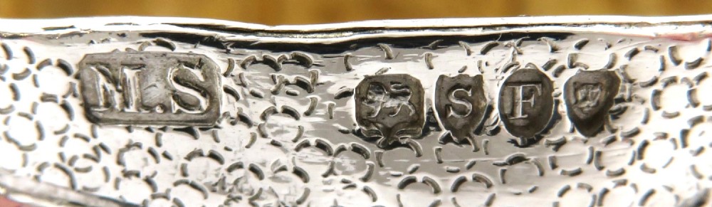 Antique Victorian Sterling Silver Trinket/Table Box 1893 - Battle Scene View III