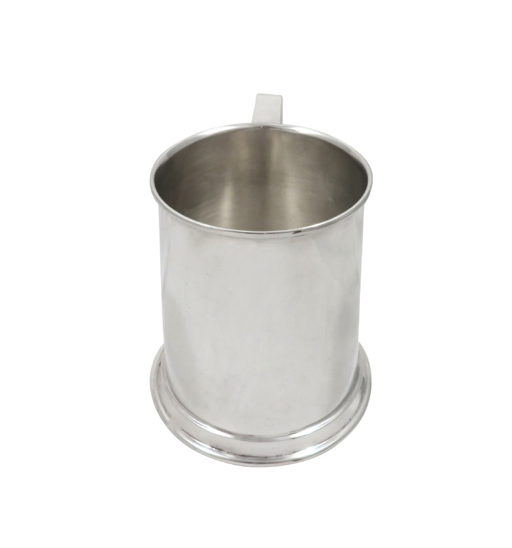 Vintage Sterling Silver Pint Tankard / Mug  View V