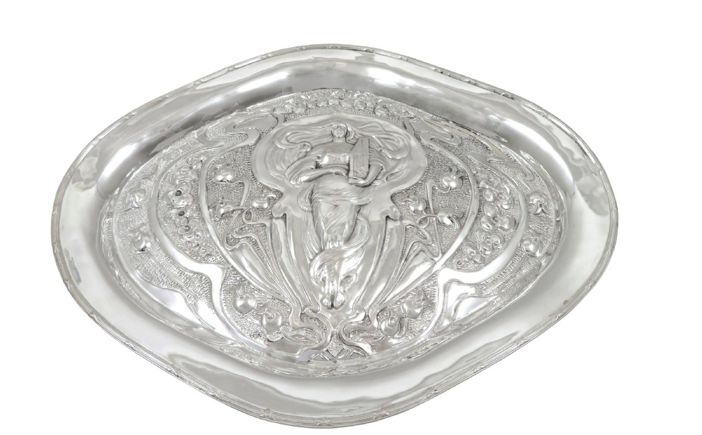 Antique Art Nouveau Sterling Silver 11