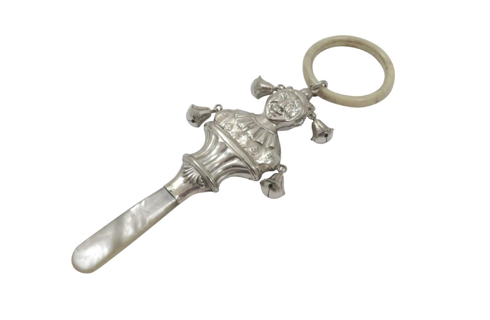 Antique Sterling Silver 6 1/2