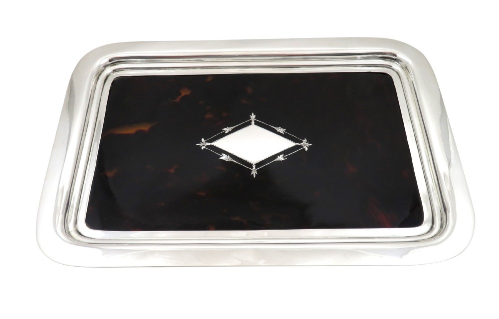 Antique Sterling Silver & Tortoiseshell 11