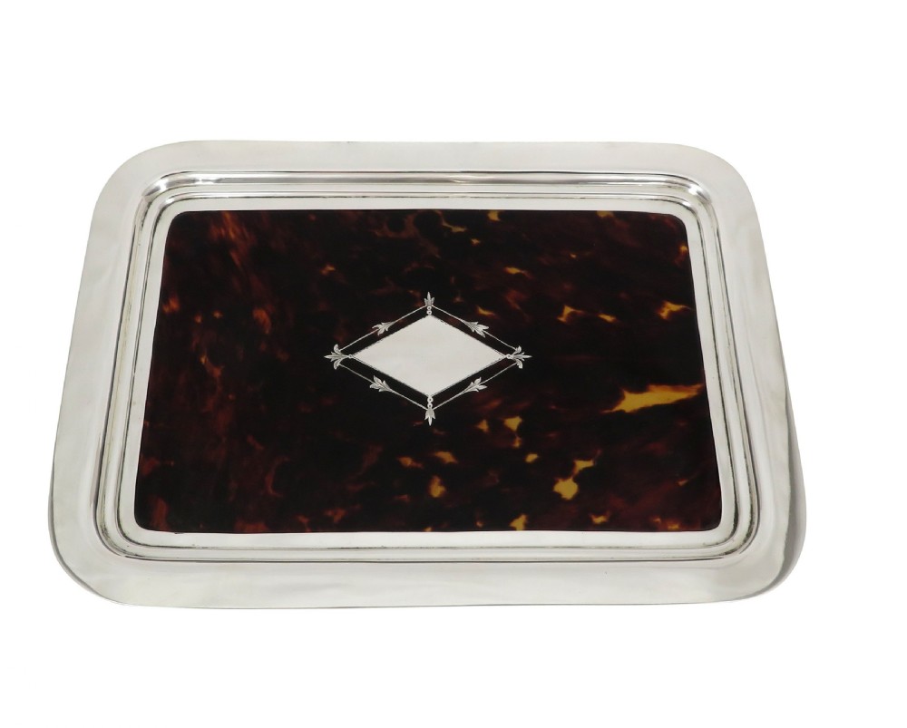 Antique Sterling Silver & Tortoiseshell 11
