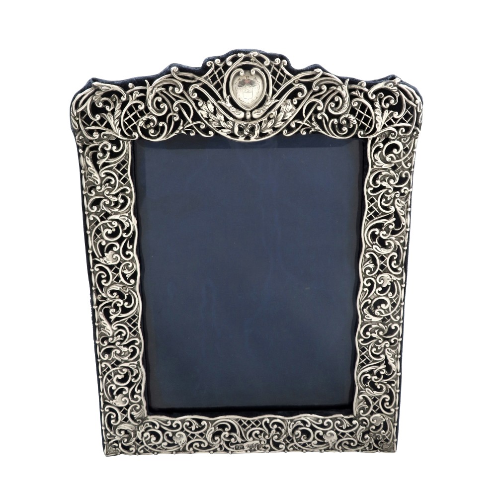 Large Antique Edwardian Sterling Silver 12