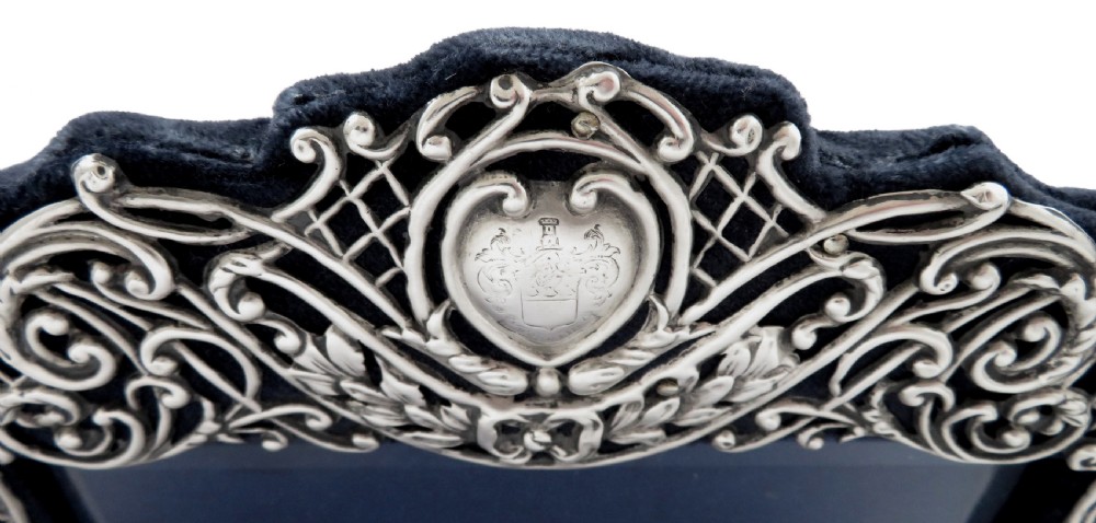Large Antique Edwardian Sterling Silver 12