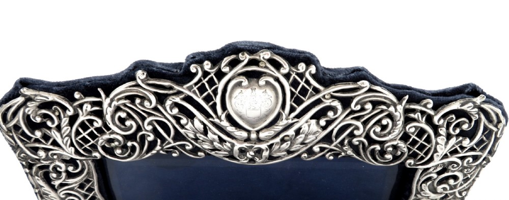 Large Antique Edwardian Sterling Silver 12