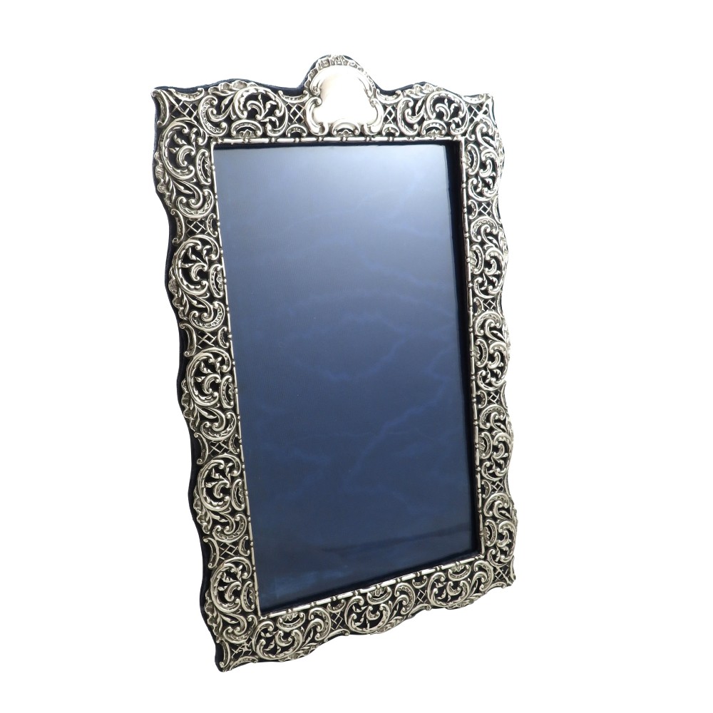 Huge Antique Edwardian Sterling Silver 14