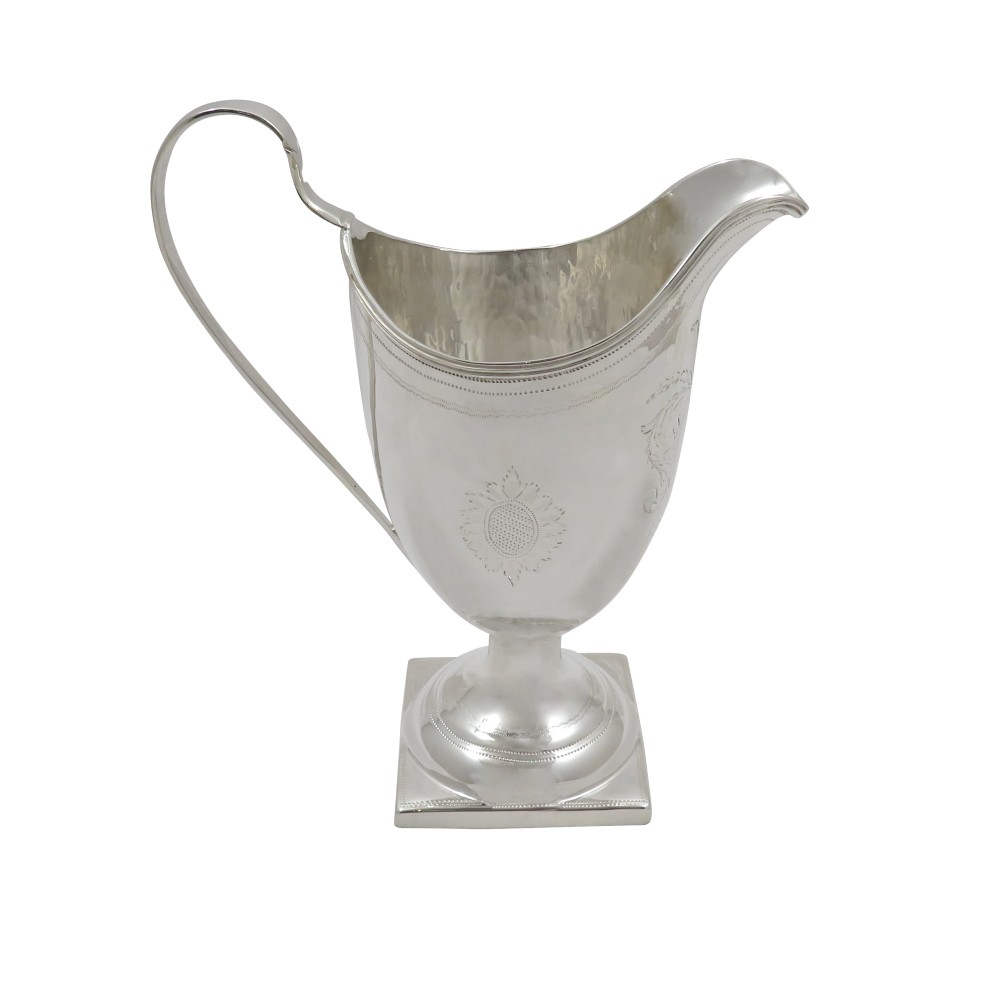 Antique Georgian Sterling Silver Jug 1797