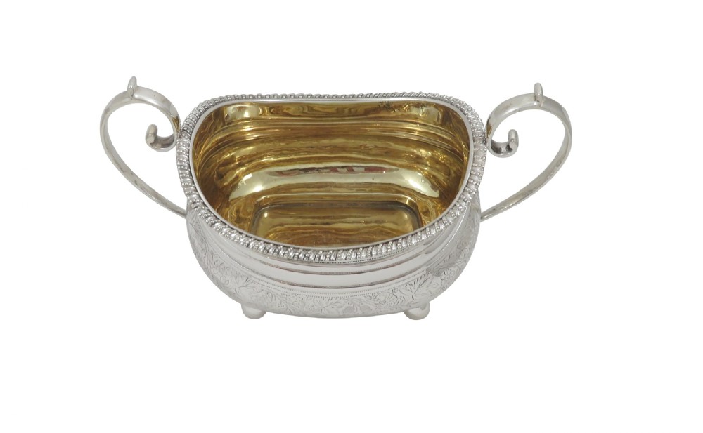 Antique Georgian Sterling Silver 2 Handle Bowl 1815 View VII