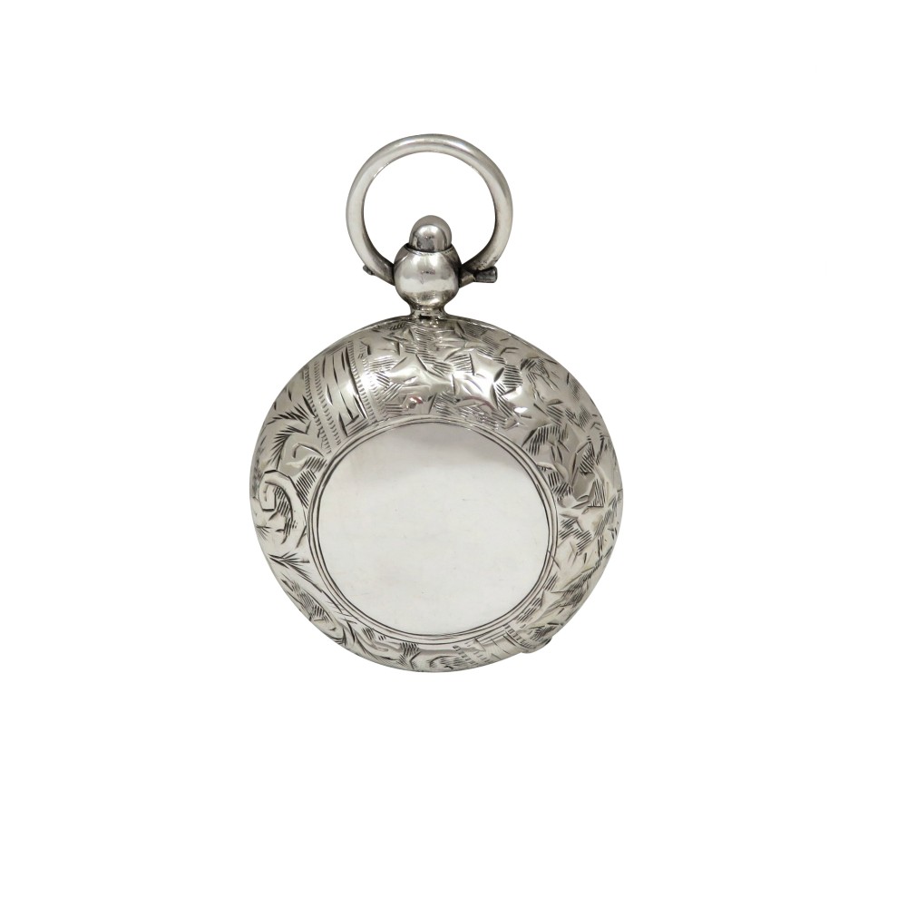 Antique Sterling Silver Sovereign Case 1911