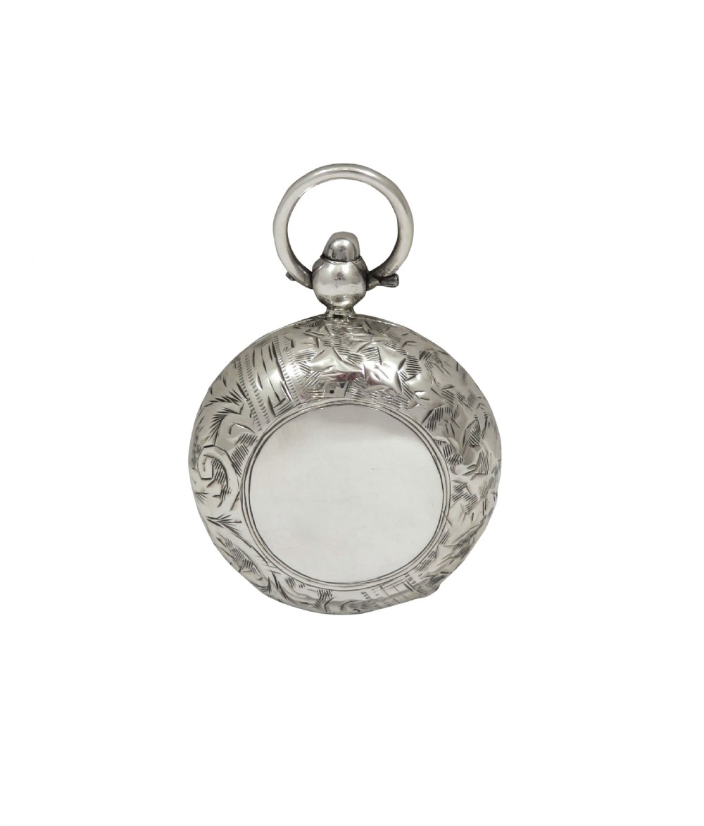 Antique Sterling Silver Sovereign Case 1911 View IX