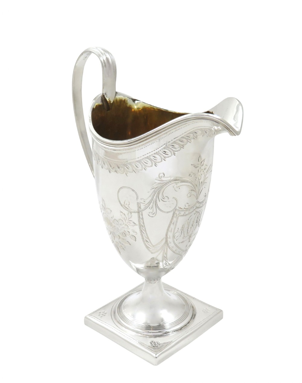 Antique Georgian Sterling Silver Jug 1799 View IX
