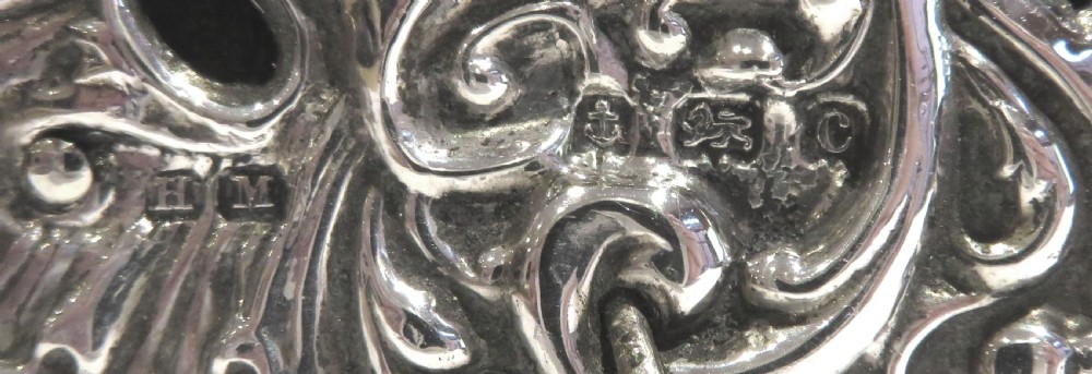 Antique Edwardian Sterling Silver 6