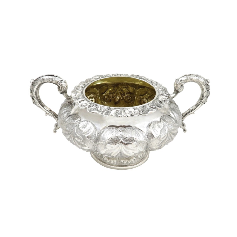 Antique Georgian Sterling Silver Bowl 1829