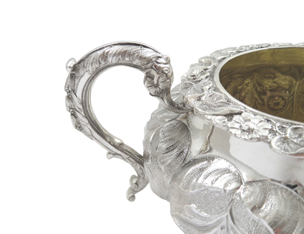 Antique Georgian Sterling Silver Bowl 1829 View III