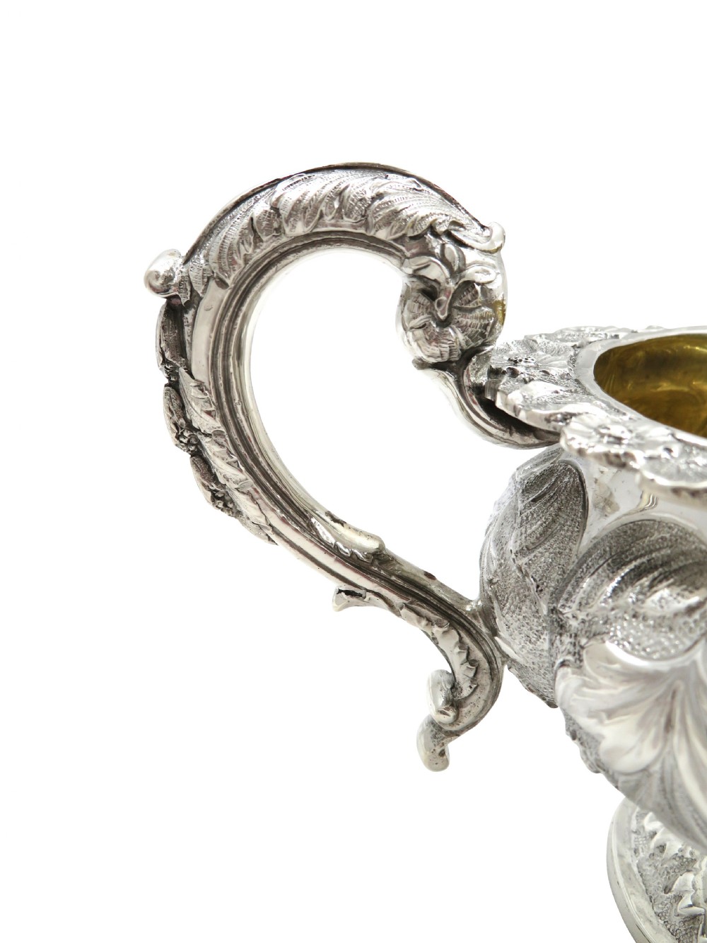 Antique Georgian Sterling Silver Jug 1829 View VII