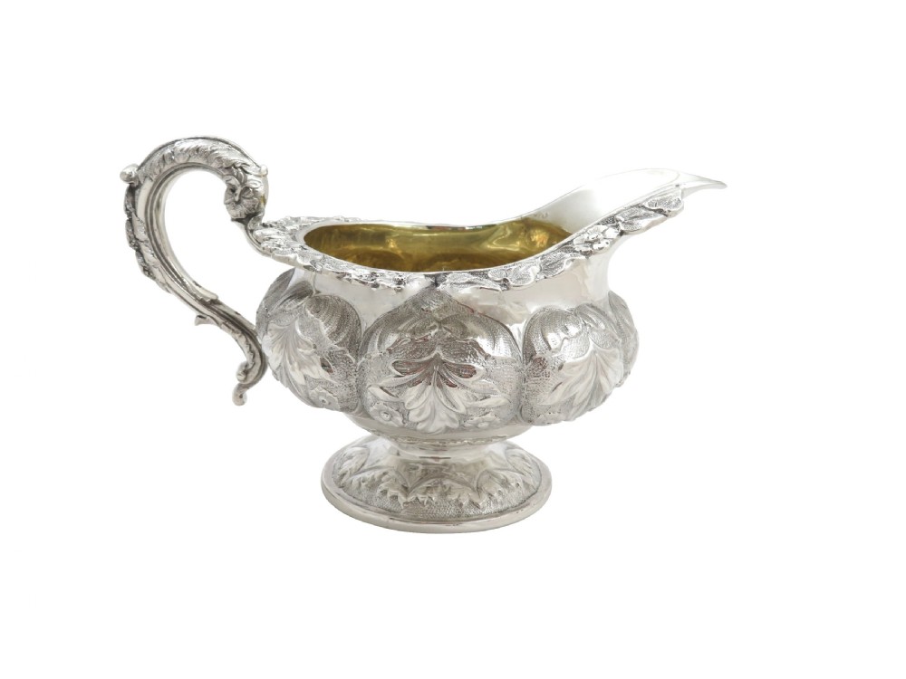 Antique Georgian Sterling Silver Jug 1829 View IX