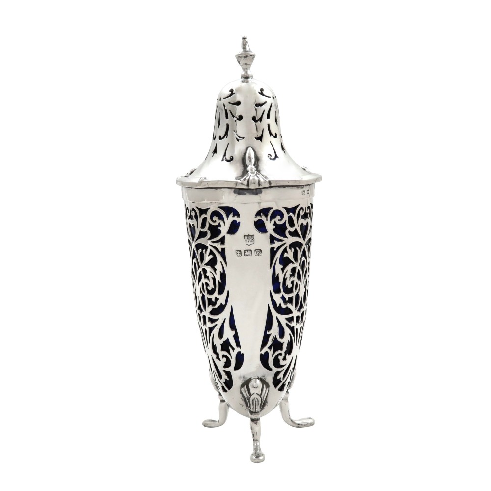 Antique Sterling Silver Sugar Shaker 1928