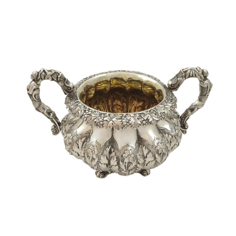 Antique William IV Sterling Silver 2 Handle Bowl 1836