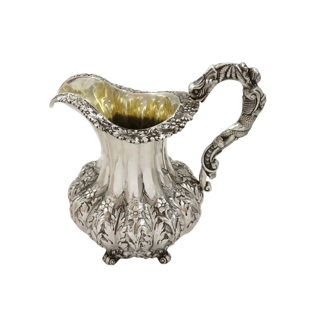Antique William IV Sterling Silver Jug 1836