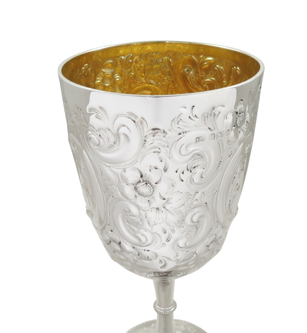 Antique Victorian Sterling Silver 9