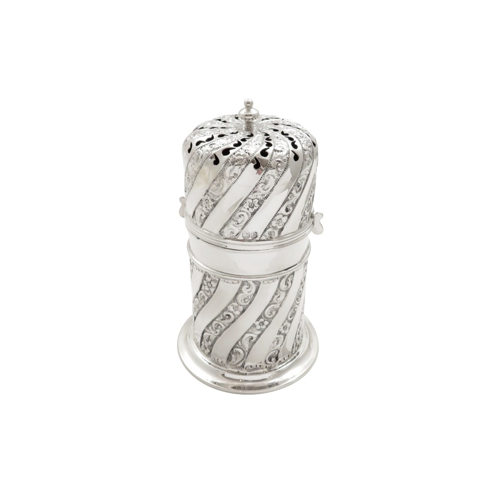 Antique Victorian Sterling Silver Sugar Shaker / Caster 1894