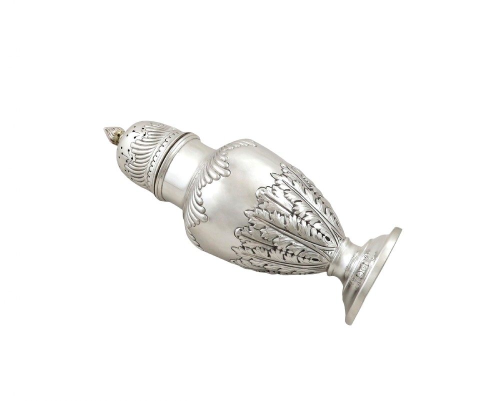 Antique Victorian Sterling Silver Sugar Shaker / Caster 1894 View II