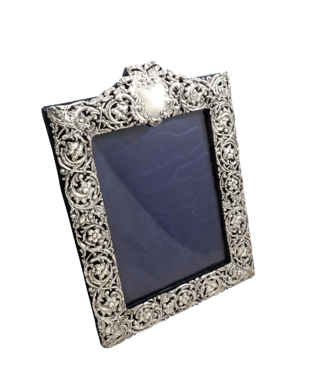 Large Antique Victorian Sterling Silver 12