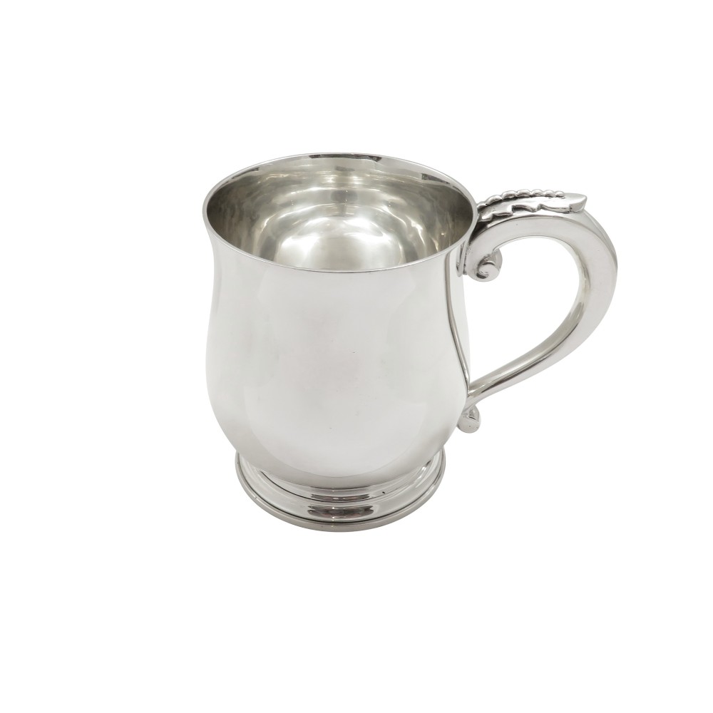 Antique Sterling Silver Pint Mug / Tankard 1939