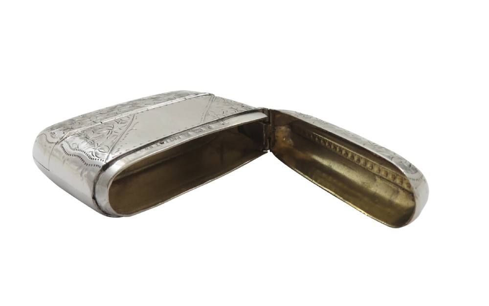Unusual Antique Victorian Sterling Silver Combination Vesta / Cheroot Holder 1900 View III