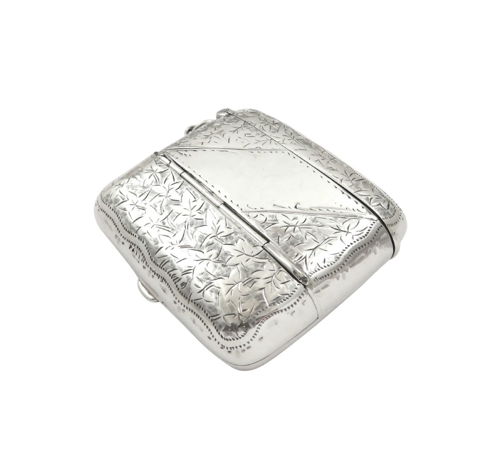 Unusual Antique Victorian Sterling Silver Combination Vesta / Cheroot Holder 1900 View X