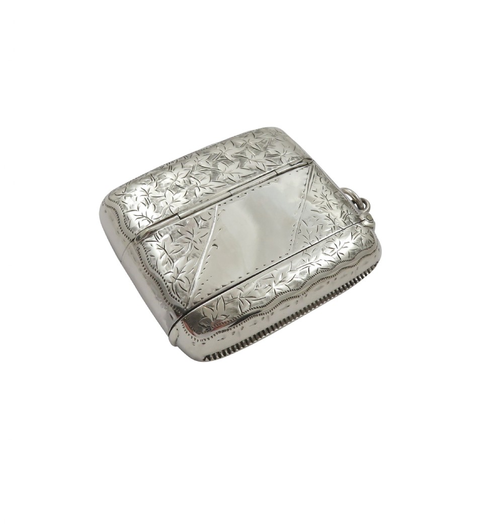 Unusual Antique Victorian Sterling Silver Combination Vesta / Cheroot Holder 1900 View XII