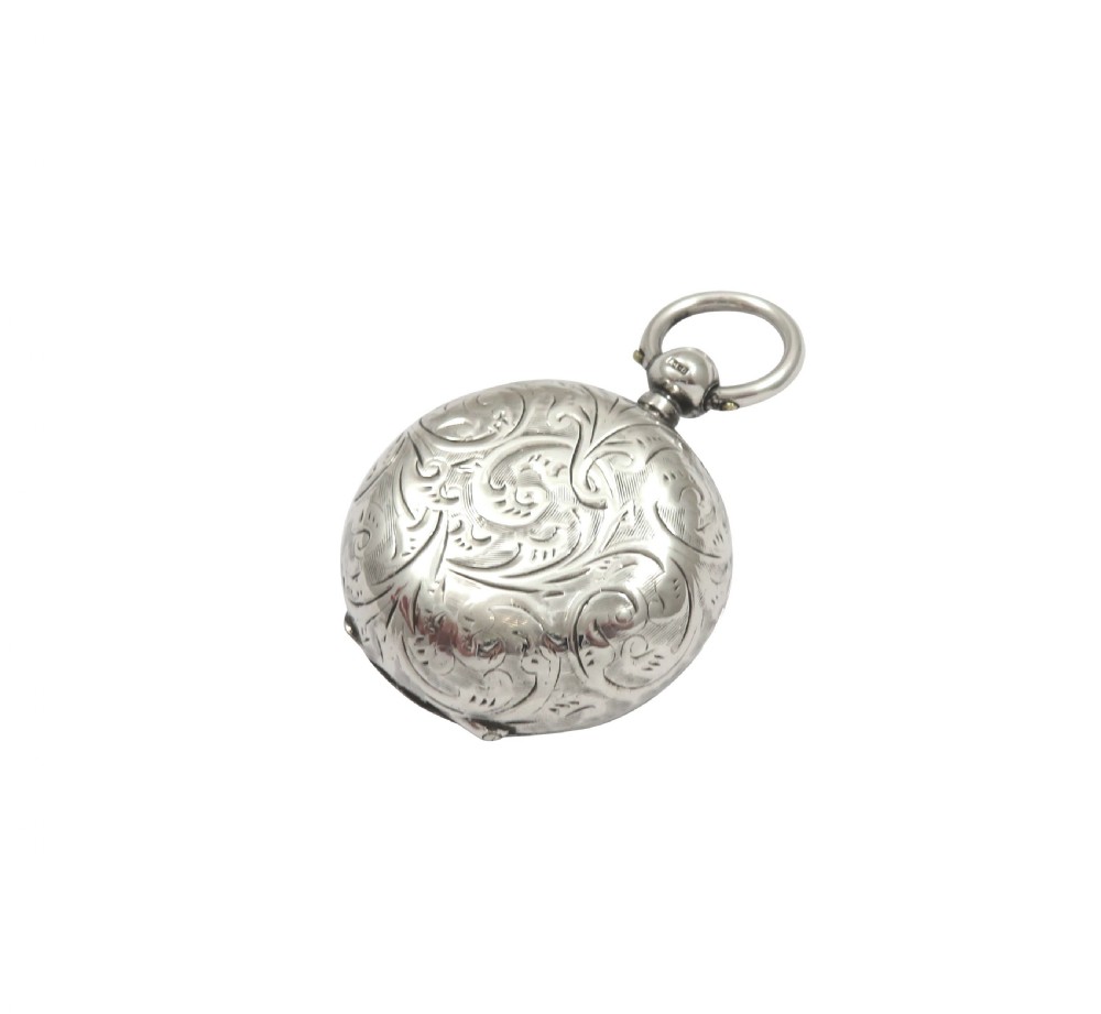 Antique George V Sterling Silver Sovereign Case 1913 View IV