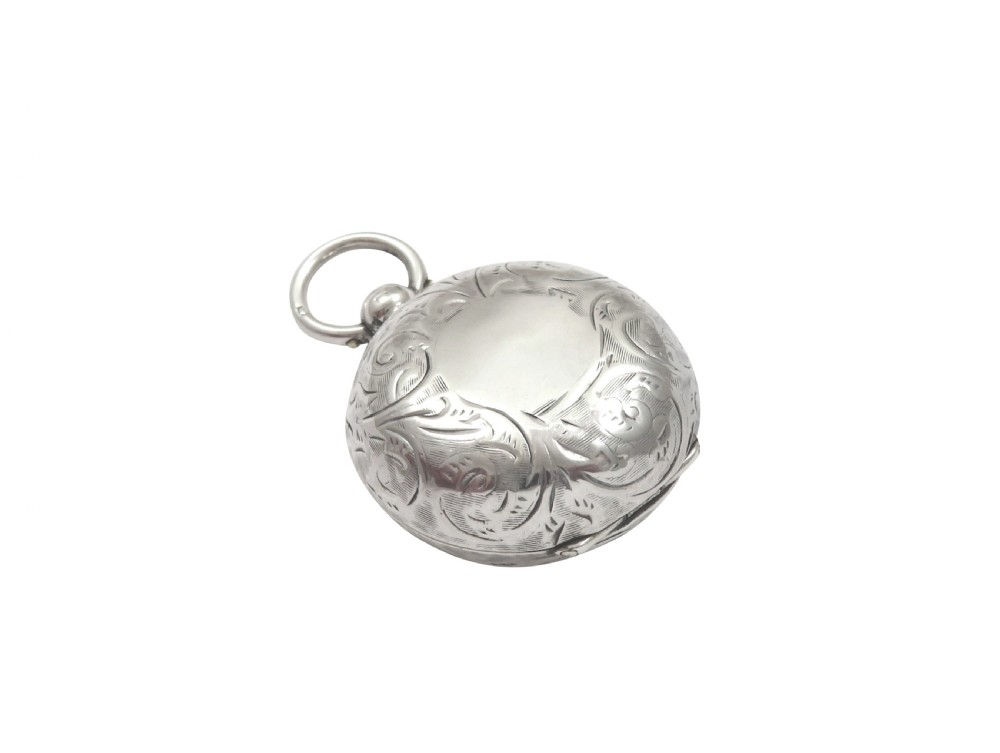 Antique George V Sterling Silver Sovereign Case 1913 View VI