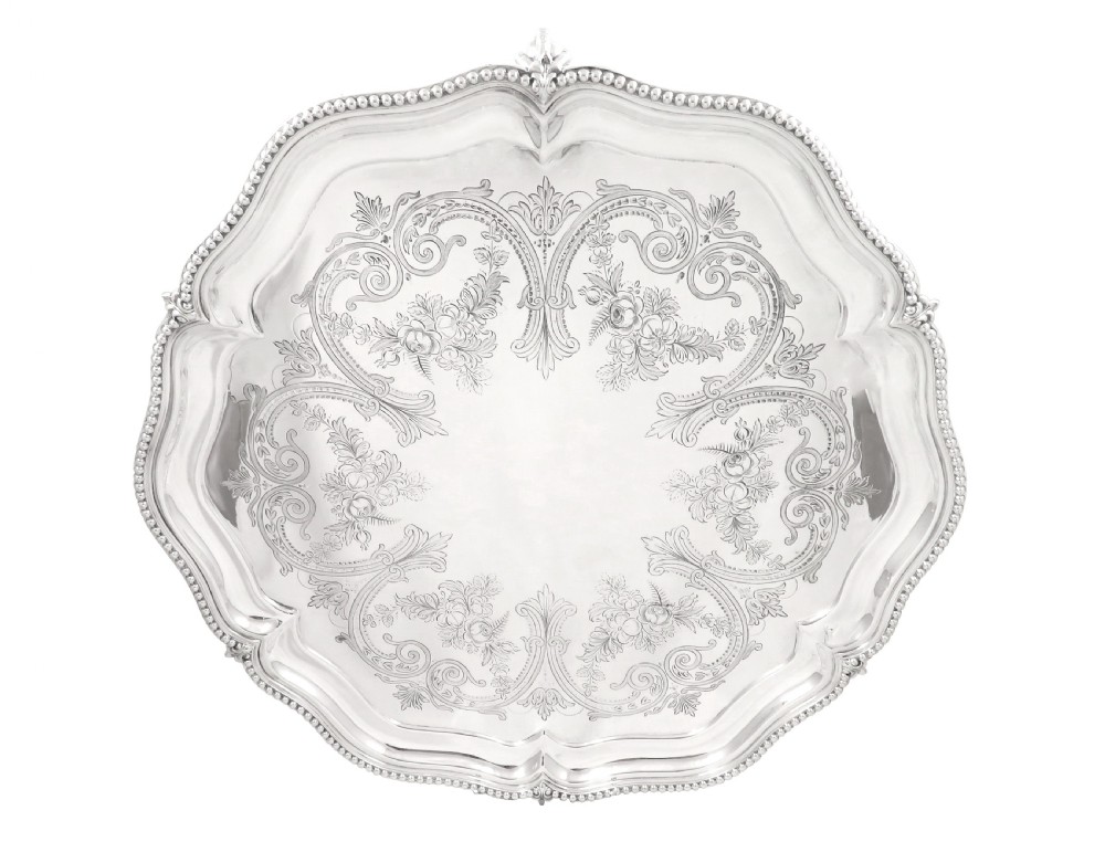 Huge Antique Victorian Silver Plated 16