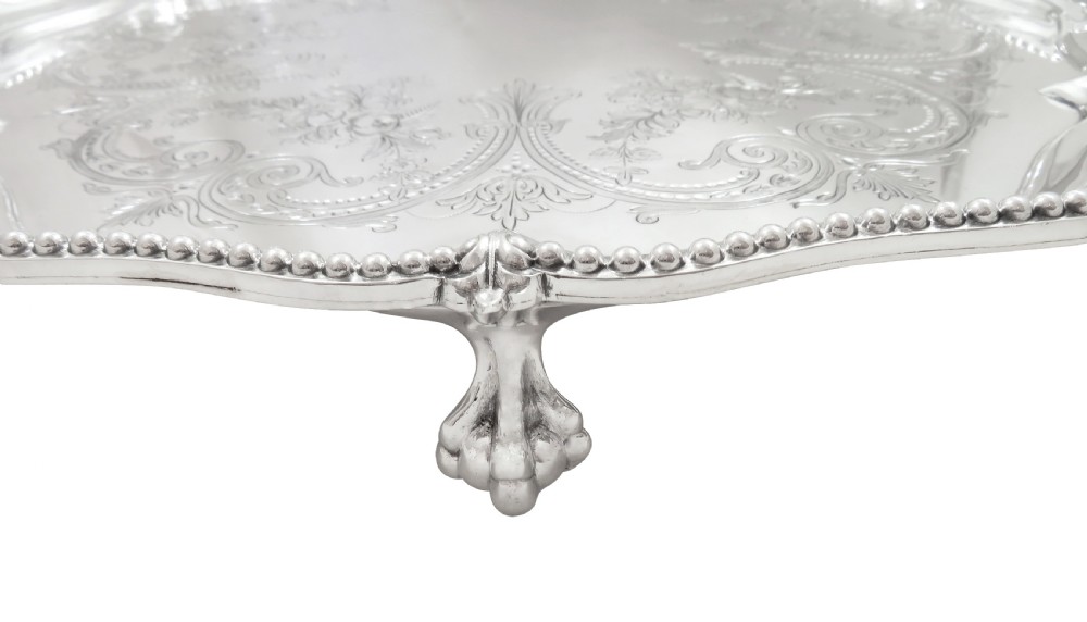 Huge Antique Victorian Silver Plated 16