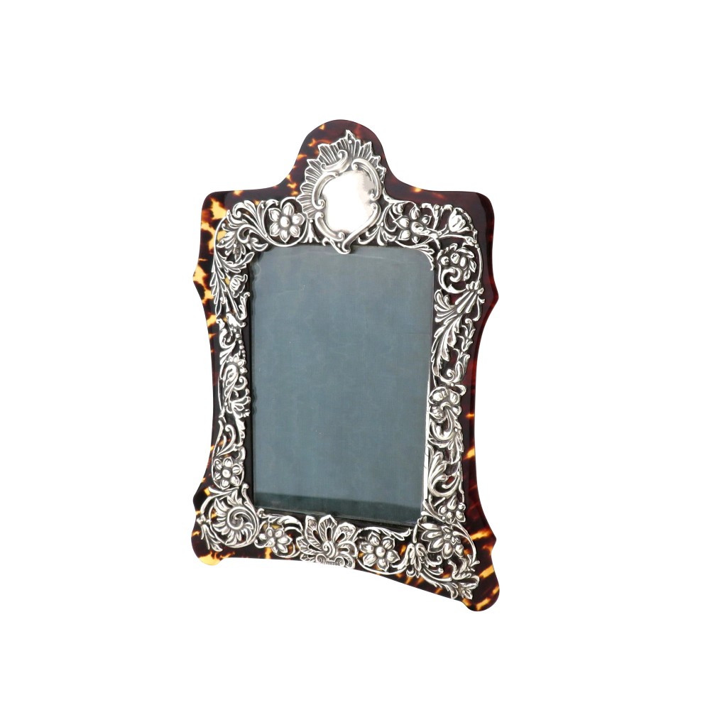 Antique Victorian Sterling Silver & Tortoiseshell 8