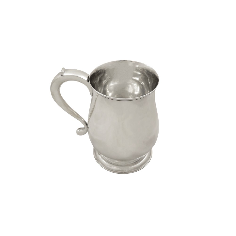 Antique Sterling Silver Pint Tankard / Mug 1947