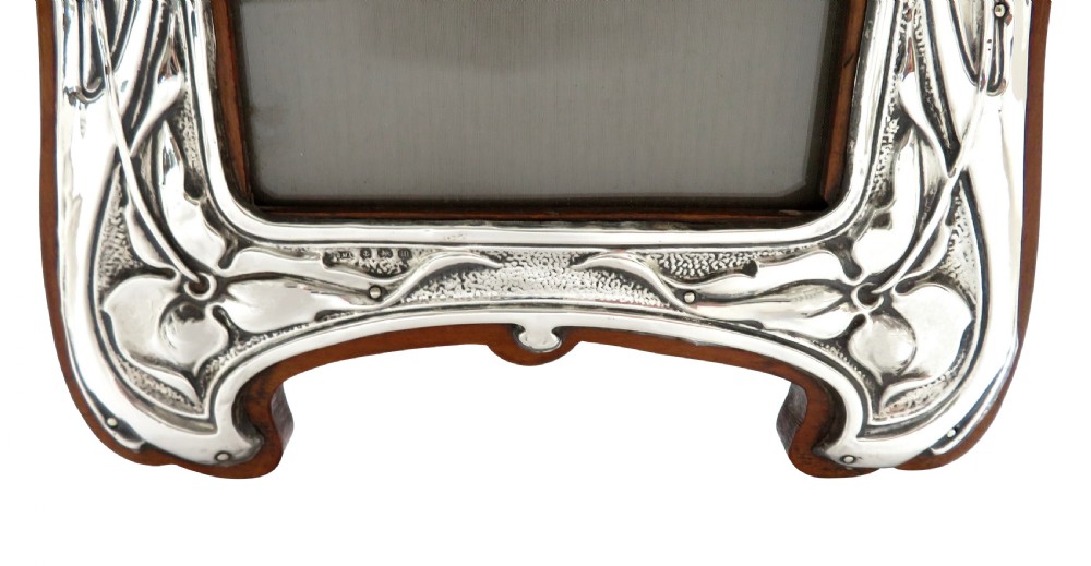 Antique Art Nouveau Sterling Silver 8 1/2