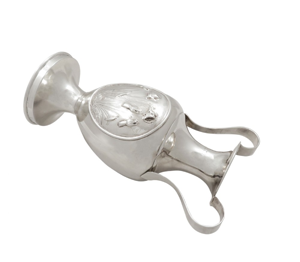 Antique Sterling Silver 'Daffodils' Vase / Urn 1912 View VII